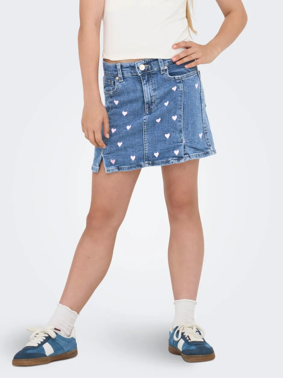 Sale KOGHOXTON Denim Denim-nederdel Kort nederdel Børn Tøj·Nederdele