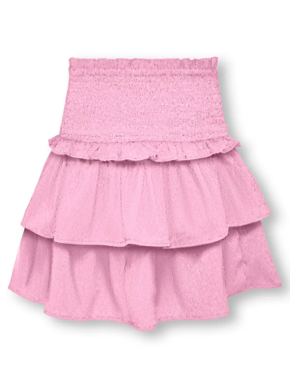 KOGIDA-AMANDA Mellemhøj talje Loose fit Skorts Børn Tøj·Shorts