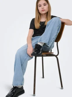 Best KOGJAY Wide leg fit Jeans Børn Tøj·Jeans