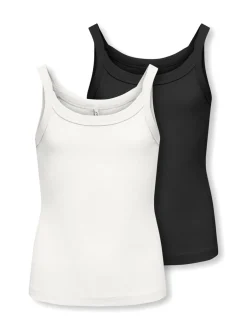 Hot KOGJILL 2-pack Tanktop Børn Tøj·Toppe