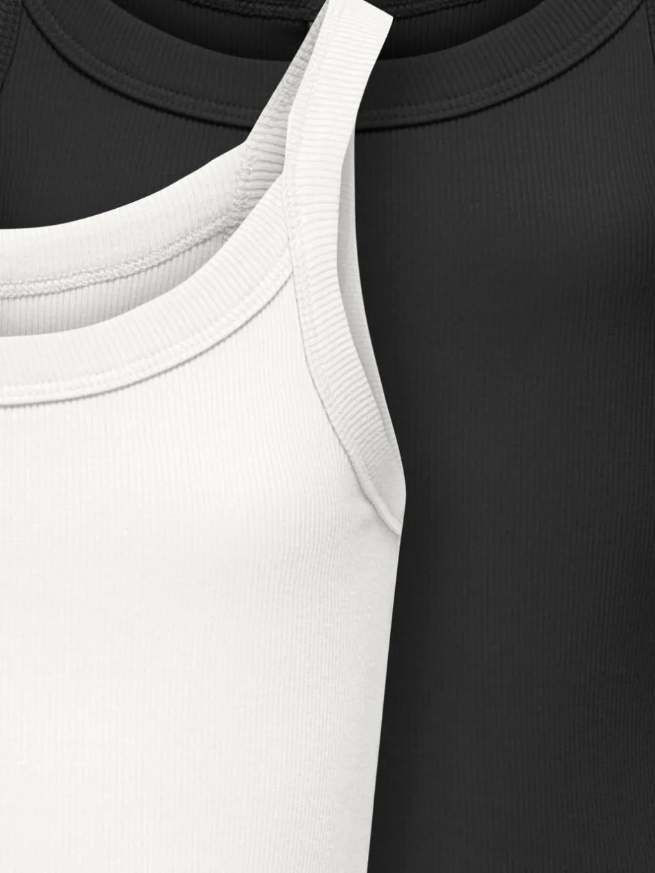 Hot KOGJILL 2-pack Tanktop Børn Tøj·Toppe