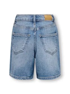 Clearance KOGJOSEPHINE Høj talje Regular fit Denim-shorts Børn Tøj·Shorts
