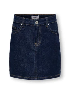 New KOGJUICY Denim Denim-nederdel Kort nederdel Børn Tøj·Nederdele