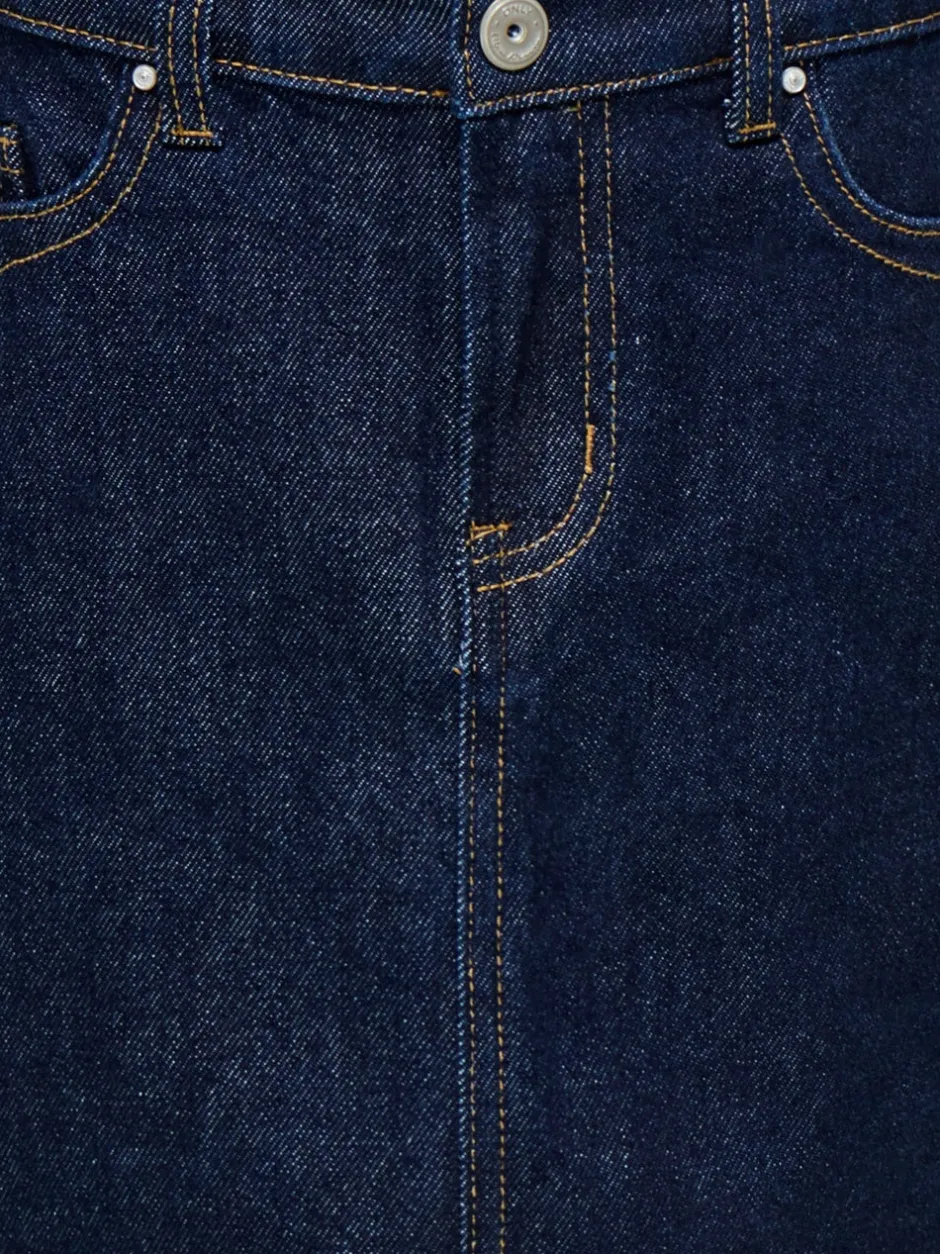 New KOGJUICY Denim Denim-nederdel Kort nederdel Børn Tøj·Nederdele