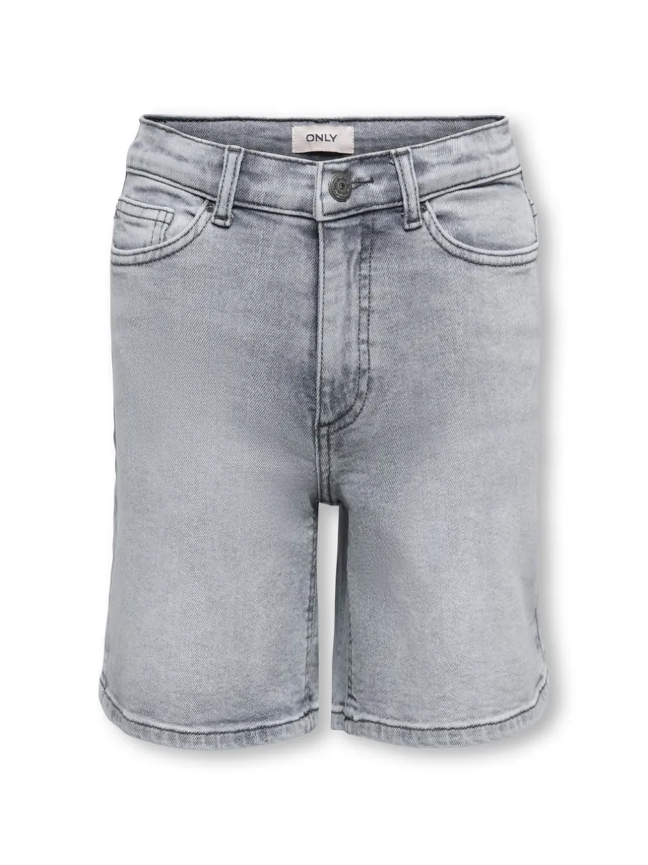 Best -KOGJUICY Høj talje Regular fit Denim-shorts Børn Tøj·Shorts