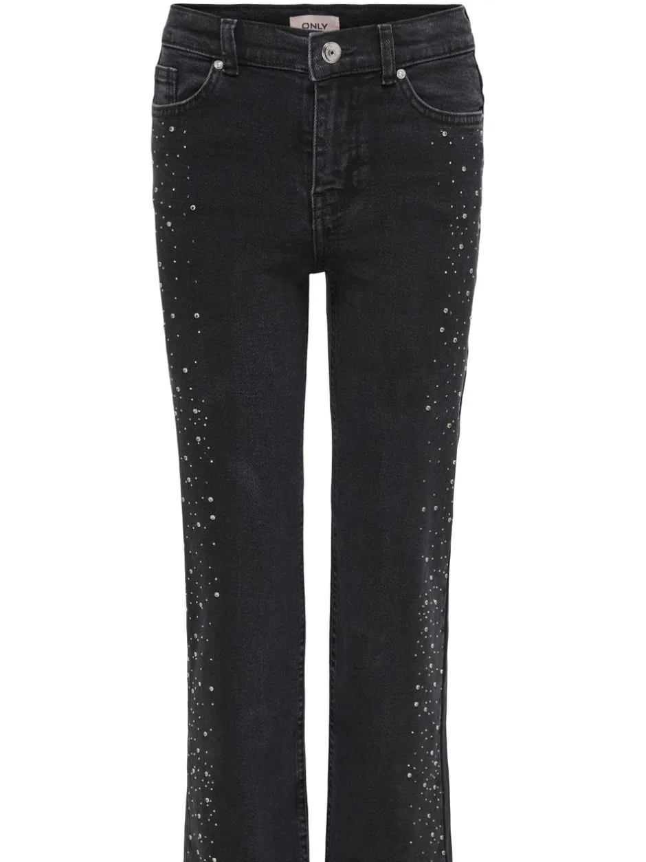 Discount KOGJUICY Høj talje Wide leg fit Jeans Børn Tøj·Jeans
