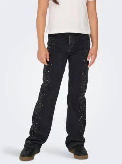 Discount KOGJUICY Høj talje Wide leg fit Jeans Børn Tøj·Jeans