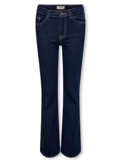 Sale KOGJUICY Mellemhøj talje Wide leg fit Jeans Børn Tøj·Jeans