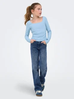 Hot KOGJUICY Wide leg fit Jeans Børn Tøj·Jeans