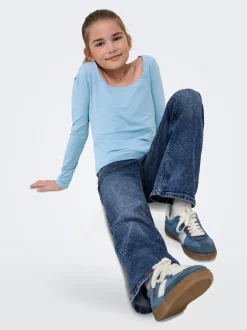 Hot KOGJUICY Wide leg fit Jeans Børn Tøj·Jeans