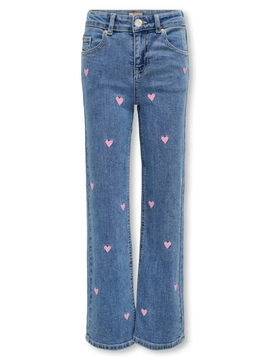 Discount KOGJUICY Wide leg fit Jeans Børn Tøj·Jeans