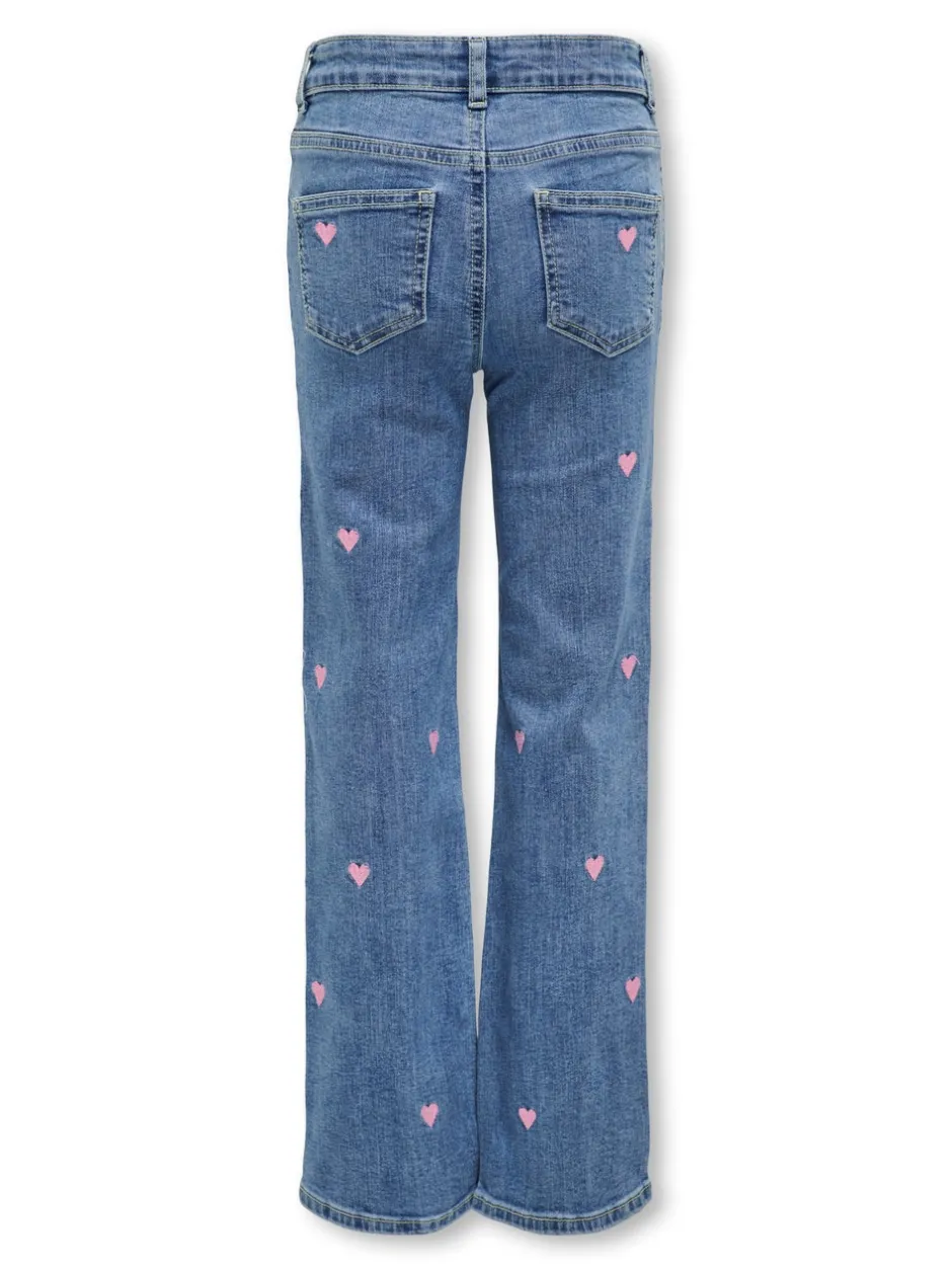 Discount KOGJUICY Wide leg fit Jeans Børn Tøj·Jeans