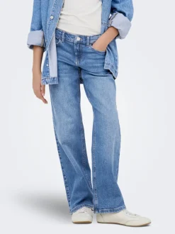 Online KOGJULLES Lav talje Straight fit Jeans Børn Tøj·Jeans