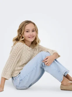 KOGJULLES Lav talje Straight fit Jeans Børn Tøj·Jeans