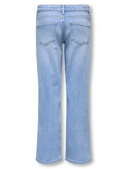 New KOGJULLES Lav talje Straight fit Jeans Børn Tøj·Jeans