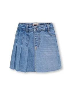 Best KOGKADIE Denim Denim-nederdel Kort nederdel Børn Tøj·Nederdele