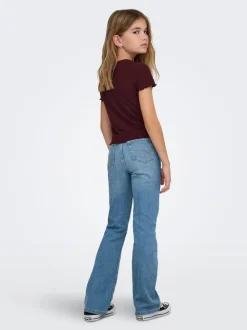 KOGLAOLA Høj talje Flared fit Jeans Børn Tøj·Jeans