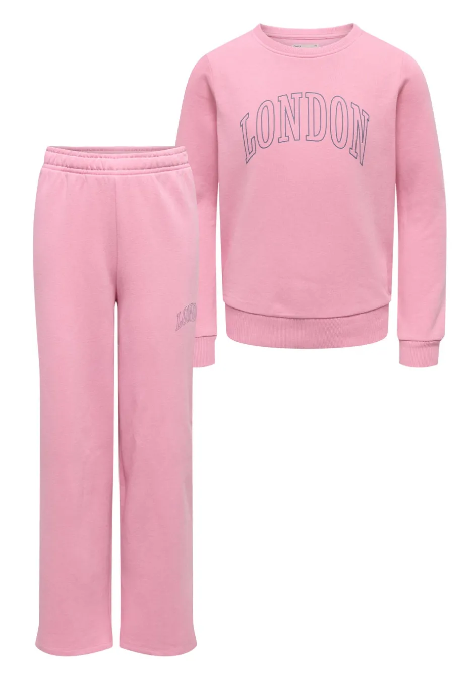 Discount KOGLINNA Wide leg fit Sweatpants Børn Tøj·Sweatshirts|Tøj·Bukser