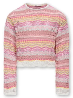 Discount KOGLOUISE Striktrøje Børn Tøj·Strik & Cardigans