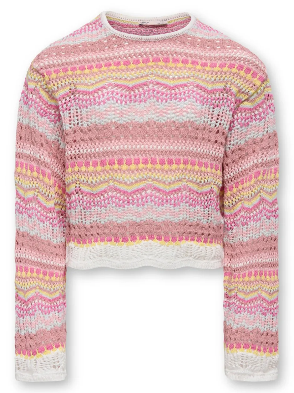 Discount KOGLOUISE Striktrøje Børn Tøj·Strik & Cardigans