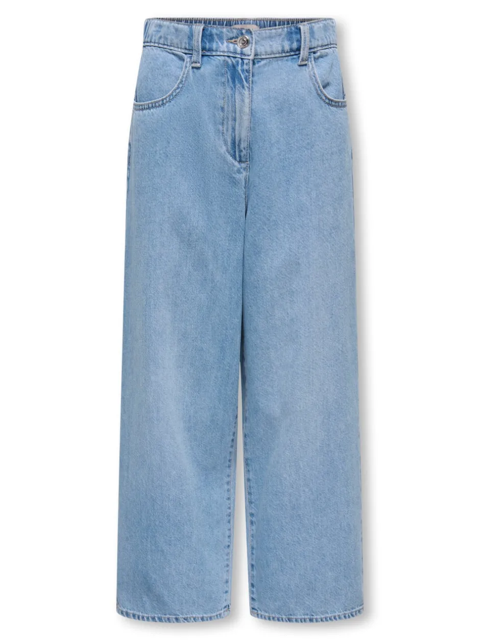 Clearance KOGLUMI Høj talje Mom fit Jeans Børn Tøj·Jeans