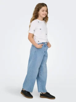 Clearance KOGLUMI Høj talje Mom fit Jeans Børn Tøj·Jeans