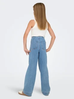 KOGMADELINE Høj talje Wide leg fit Jeans Børn Tøj·Jeans