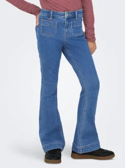 Clearance KOGMADISON Høj talje Flared fit Jeans Børn Tøj·Jeans