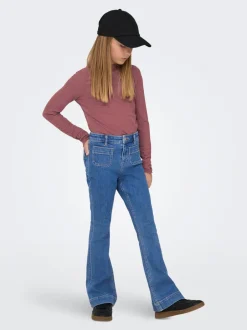 Clearance KOGMADISON Høj talje Flared fit Jeans Børn Tøj·Jeans