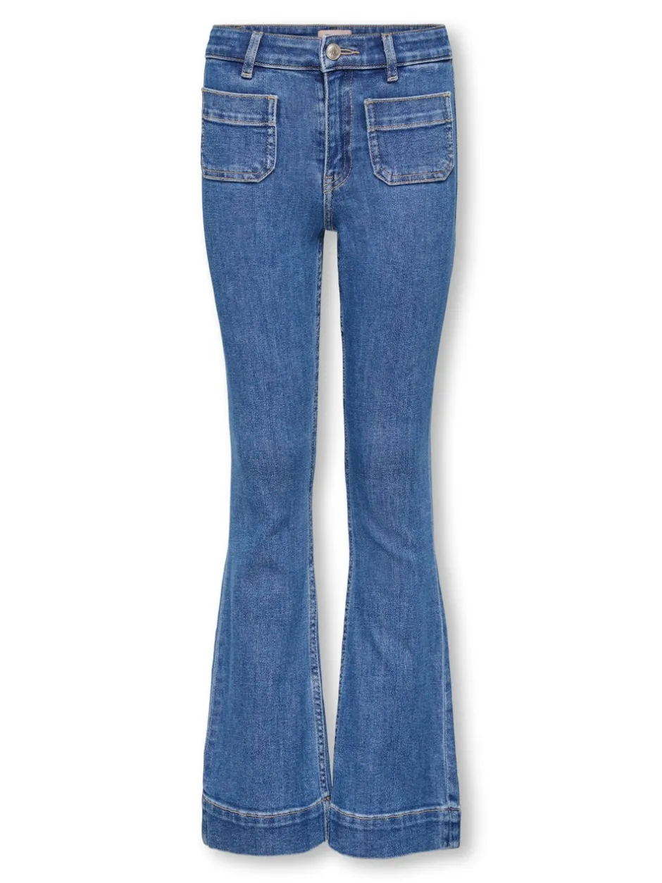 Clearance KOGMADISON Høj talje Flared fit Jeans Børn Tøj·Jeans