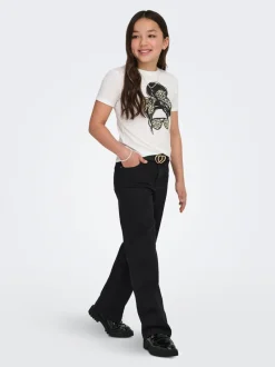 Online KOGMADISON Mellemhøj talje Wide leg fit Jeans Børn Tøj·Jeans