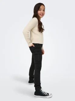 Best KOGMISSOURI Slim fit Cargobukser Børn Tøj·Bukser