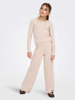 Best KOGNELLA Wide leg fit Bukser i wide fit Børn Tøj·Bukser