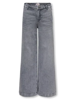 Outlet KOGNEW Mellemhøj talje Wide leg fit Jeans Børn Tøj·Jeans