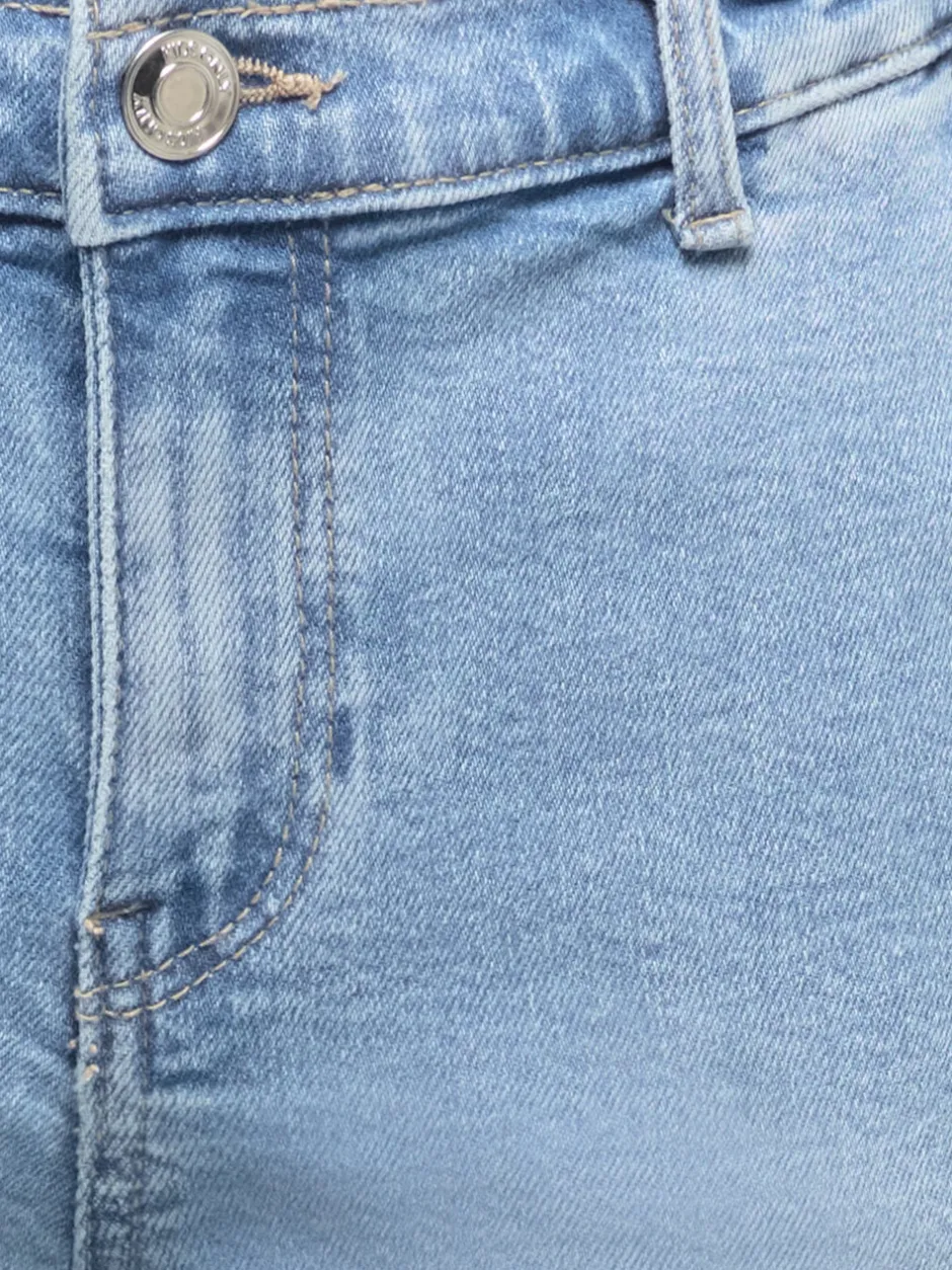 Online KOGNEW Mellemhøj talje Wide leg fit Jeans Børn Tøj·Jeans
