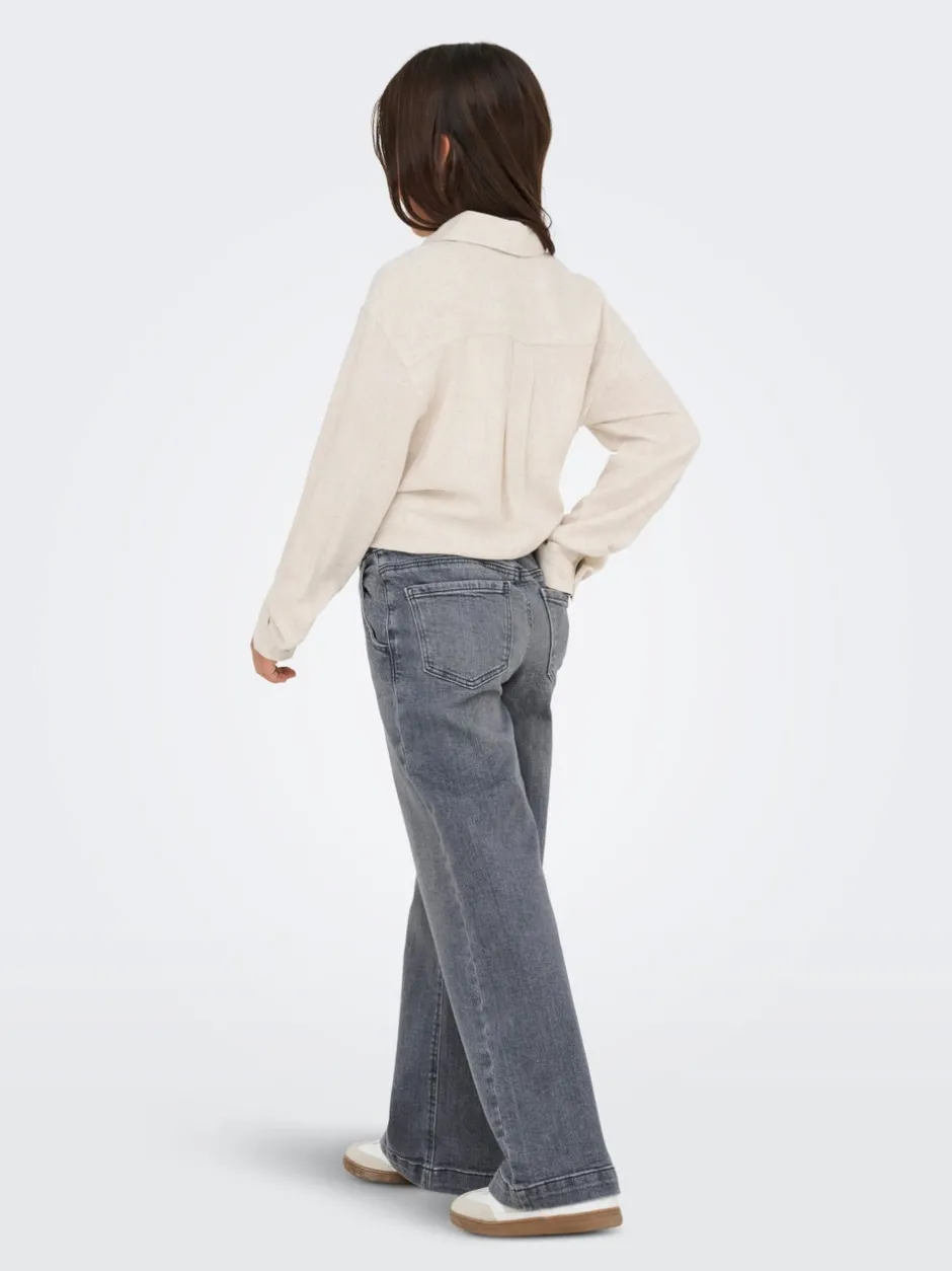Outlet KOGNEW Wide leg fit Jeans Børn Tøj·Jeans