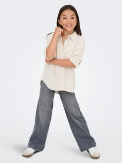 Outlet KOGNEW Wide leg fit Jeans Børn Tøj·Jeans