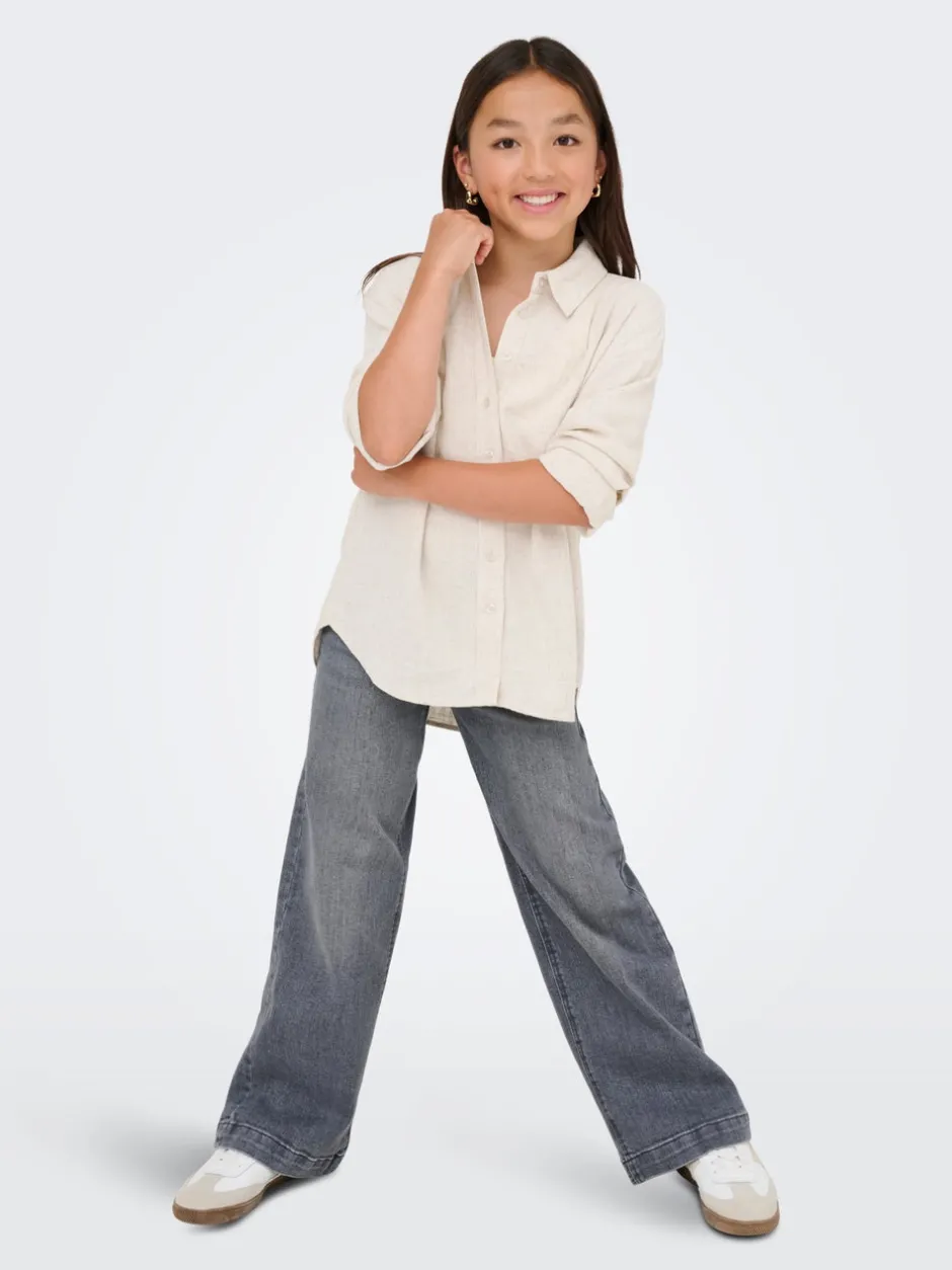 Outlet KOGNEW Wide leg fit Jeans Børn Tøj·Jeans