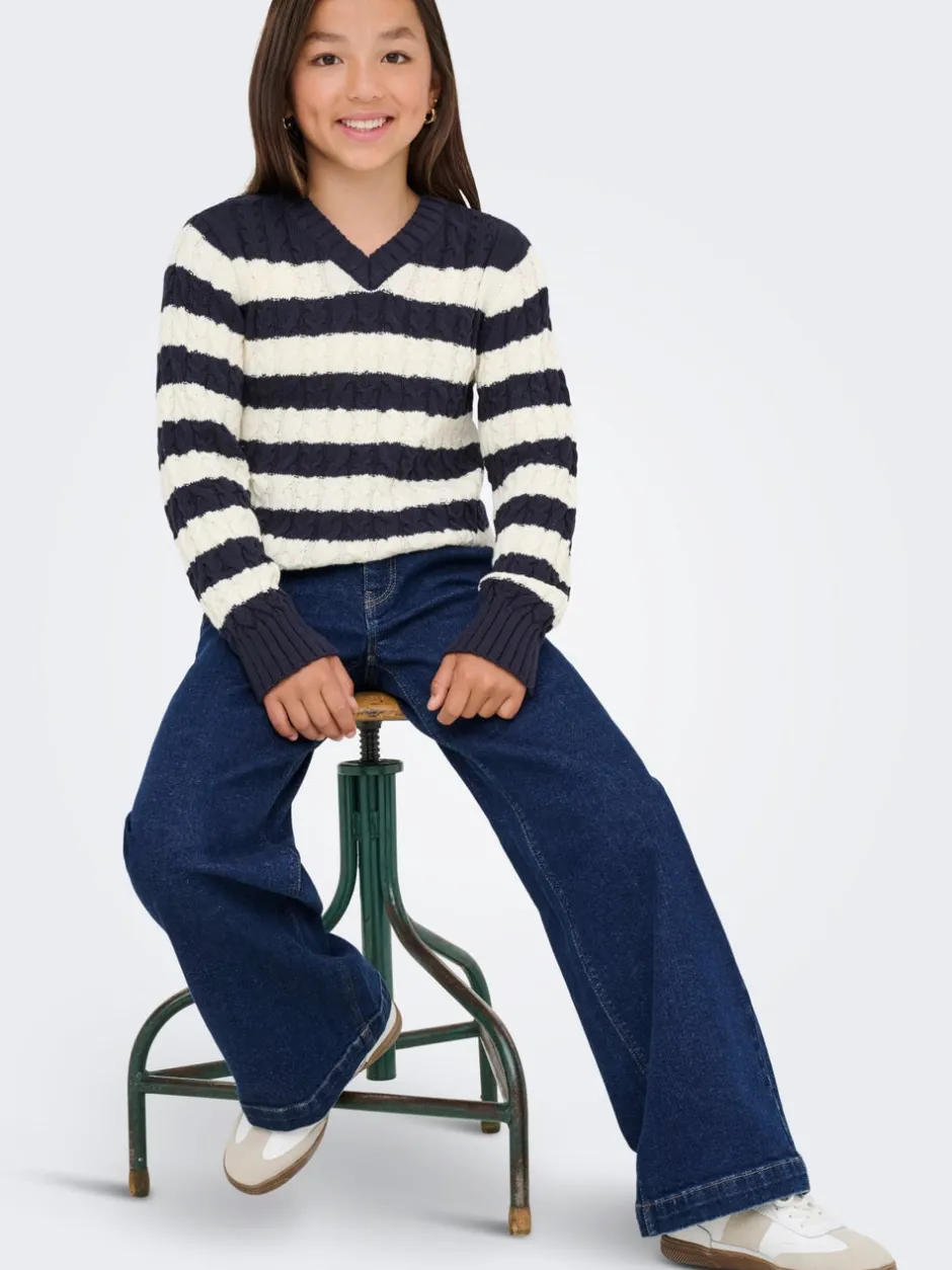 Hot KOGNEW Wide leg fit Jeans Børn Tøj·Jeans