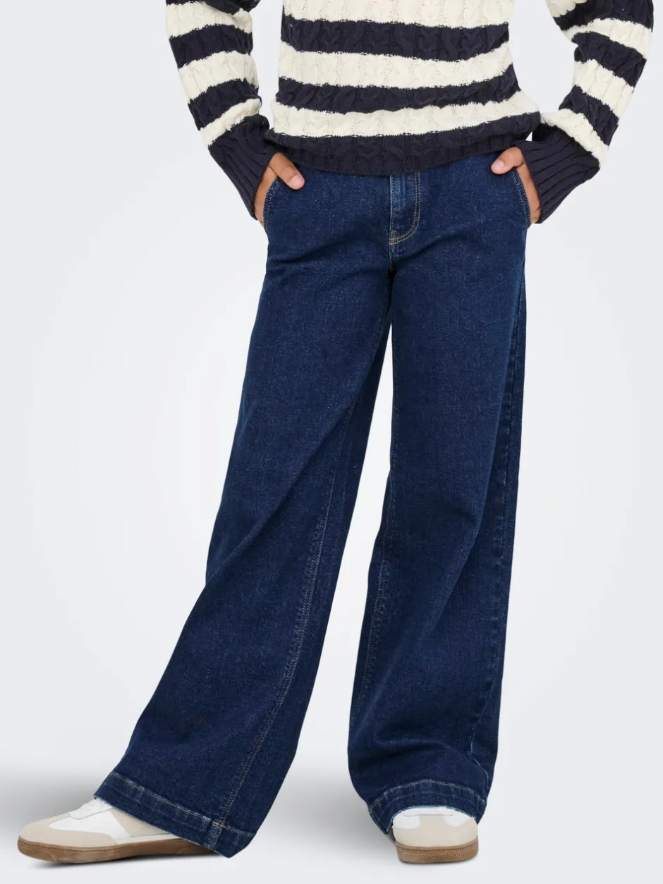 Hot KOGNEW Wide leg fit Jeans Børn Tøj·Jeans