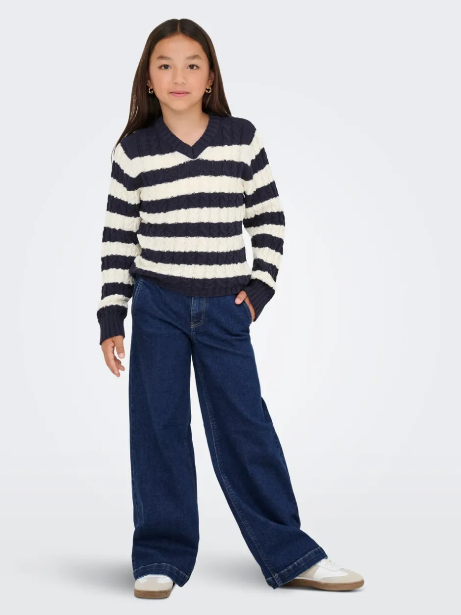 Hot KOGNEW Wide leg fit Jeans Børn Tøj·Jeans