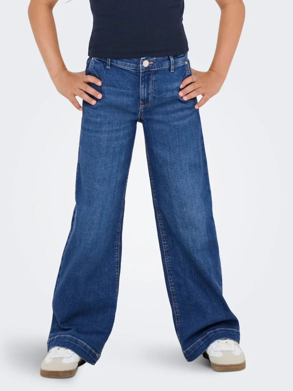 Hot KOGNEW Wide leg fit Jeans Børn Tøj·Jeans