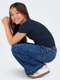 Hot KOGNEW Wide leg fit Jeans Børn Tøj·Jeans