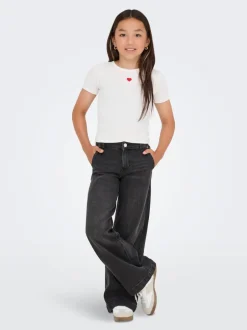 KOGNEW Wide leg fit Jeans Børn Tøj·Jeans