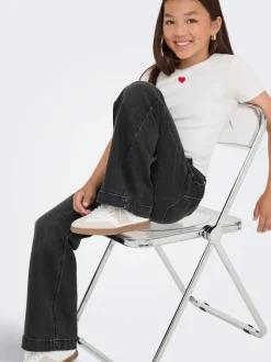 KOGNEW Wide leg fit Jeans Børn Tøj·Jeans