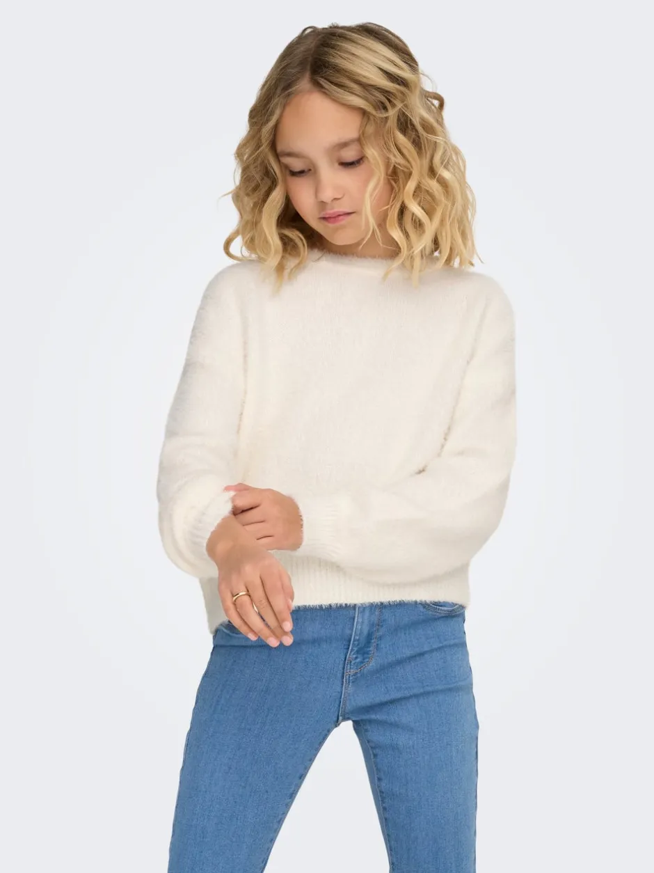 Sale KOGNEWPIUMO Striktrøje Børn Tøj·Strik & Cardigans