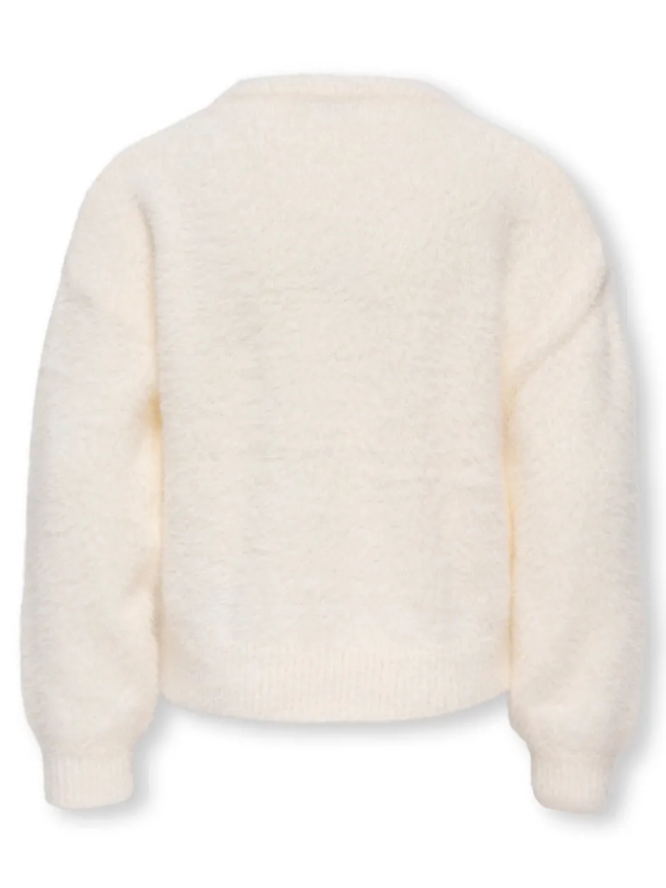 Sale KOGNEWPIUMO Striktrøje Børn Tøj·Strik & Cardigans