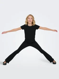 Clearance KOGPAIGE Flared fit Leggings Børn Tøj·Bukser