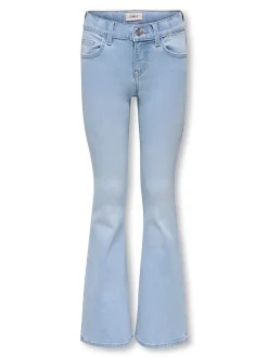 New KOGPHOEBE Lav talje Flared fit Jeans Børn Tøj·Jeans