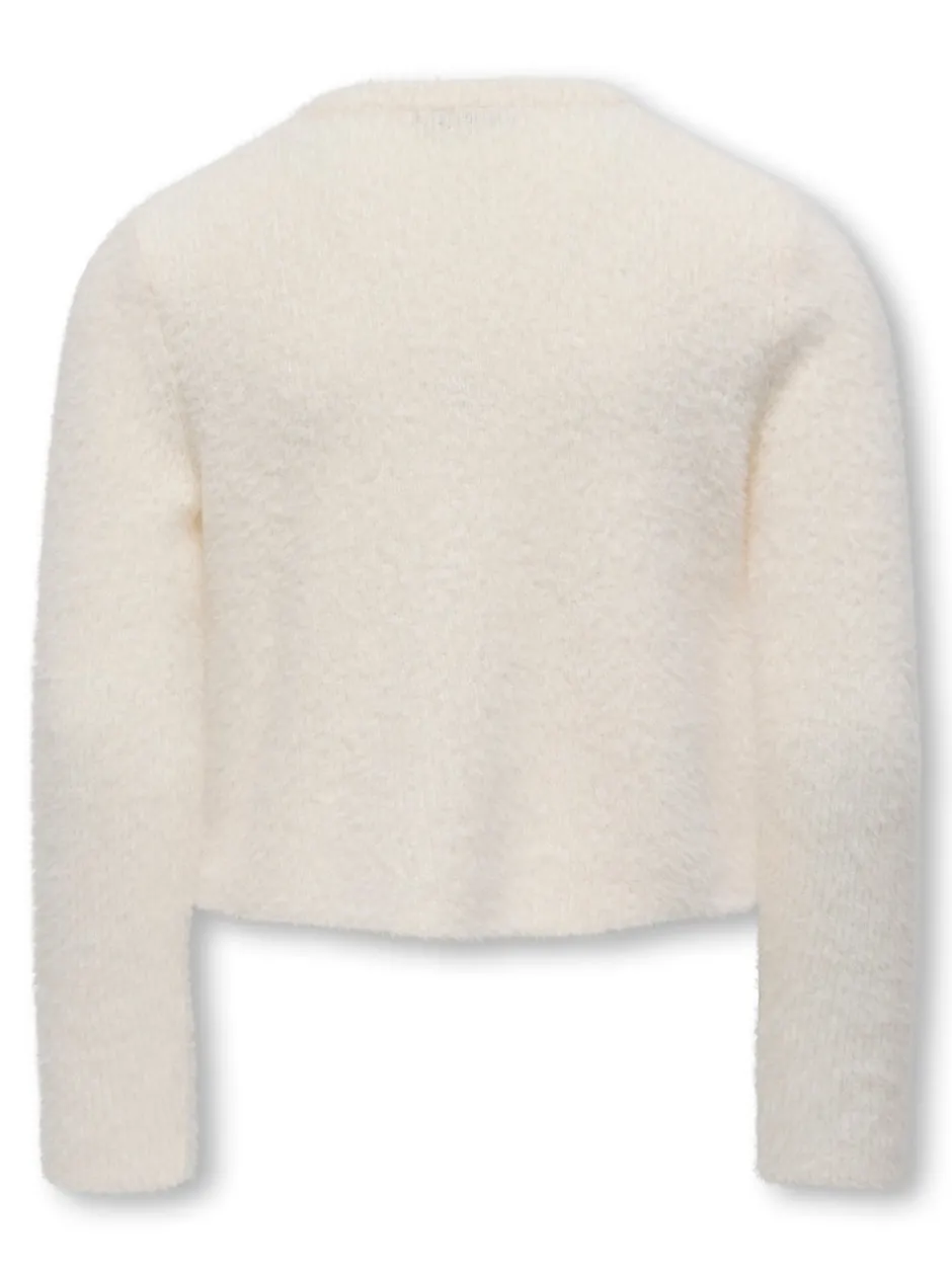 New KOGPIUMO Cardigan Børn Tøj·Strik & Cardigans